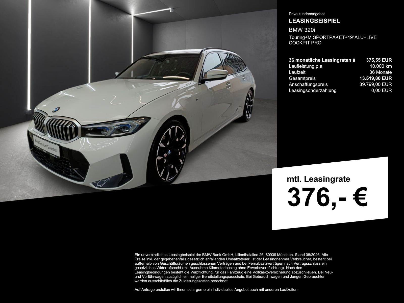 BMW 320i Touring+M SPORTPAKET+19"ALU+LIVE COCKPIT PR imagem 3