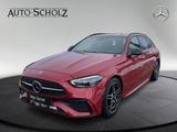 Mercedes-Benz C 200 d T AMG PREMIUM+NIGHT+AHK+DISTR+HUD+360°++ - Mercedes-Benz C 200 AMG mit Diesel-Antrieb