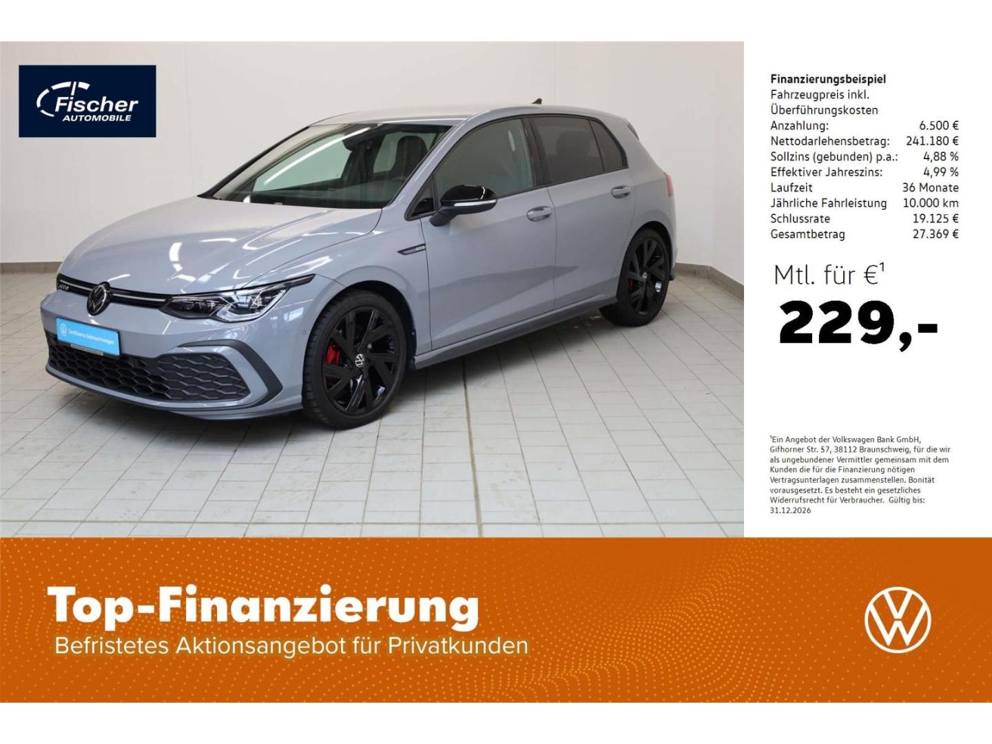 Volkswagen Golf 2.0 TDI GTD Black Style DSG NAV/Matrix/AHK
