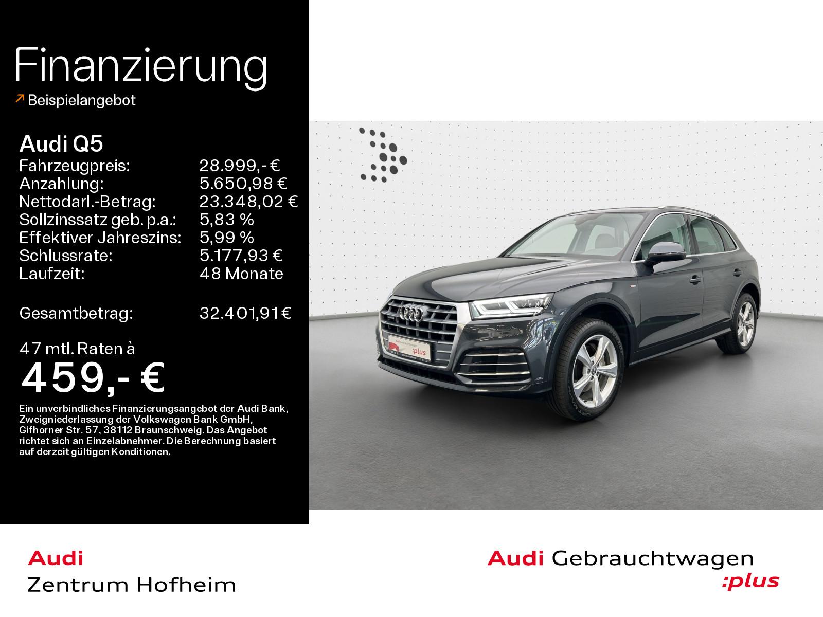 Audi Q5 40 TDI qu Design S tro*Pano*Standh*LED*Navi+*