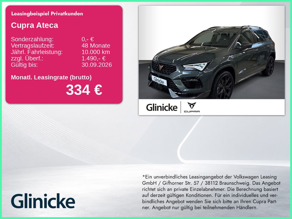 Ateca 1.5 TSI Tribe Edition DSG, AHK, RFK