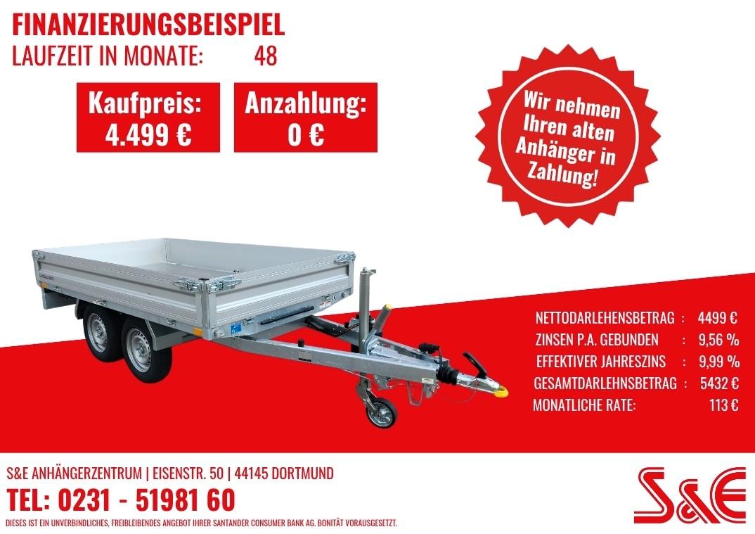 Humbaur Rückwärtskipper HUK202715 mit Flexpumpe