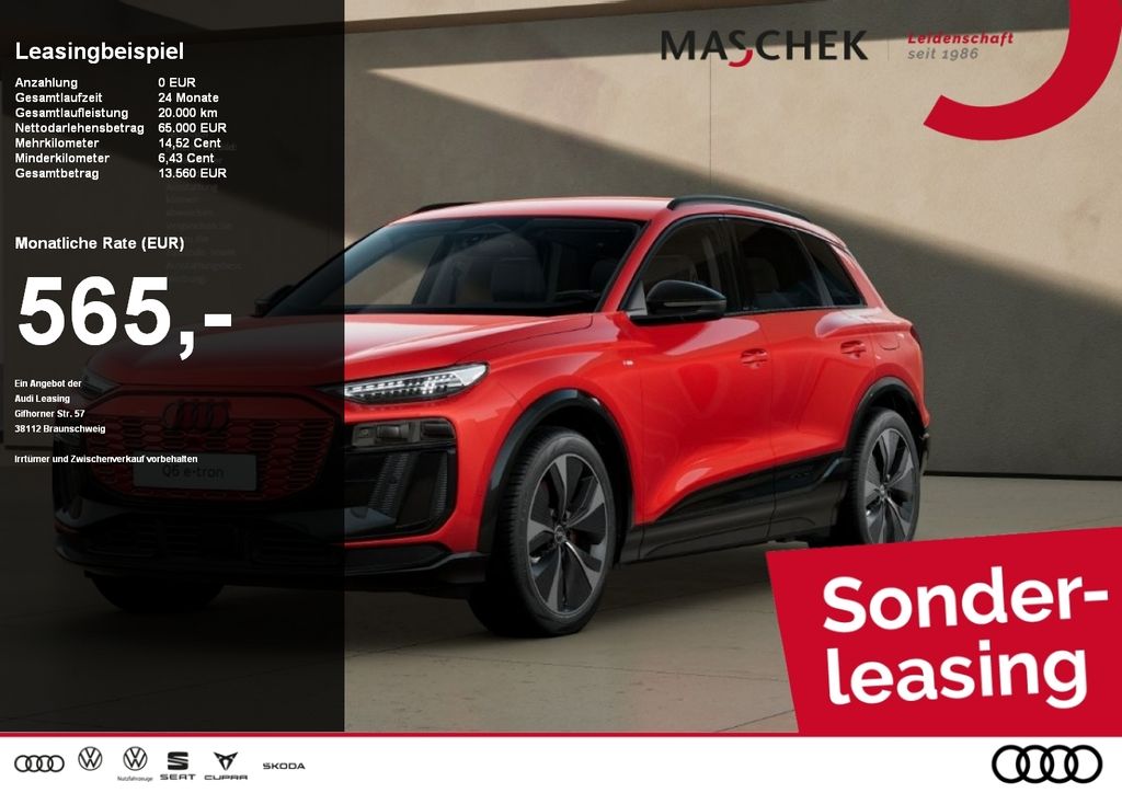 Audi Q6 e-tron S Line nur bis 30.06.! quat HuD b&O TE