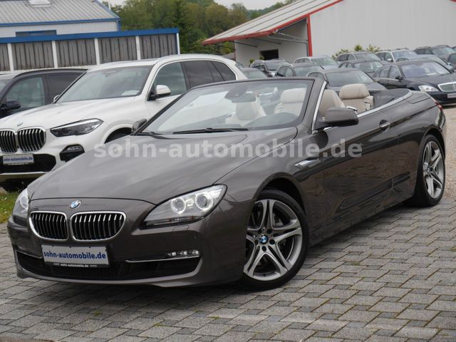 BMW 640i Cabrio 2.Hand/nur 62.000km/deutsch/HUD/360°