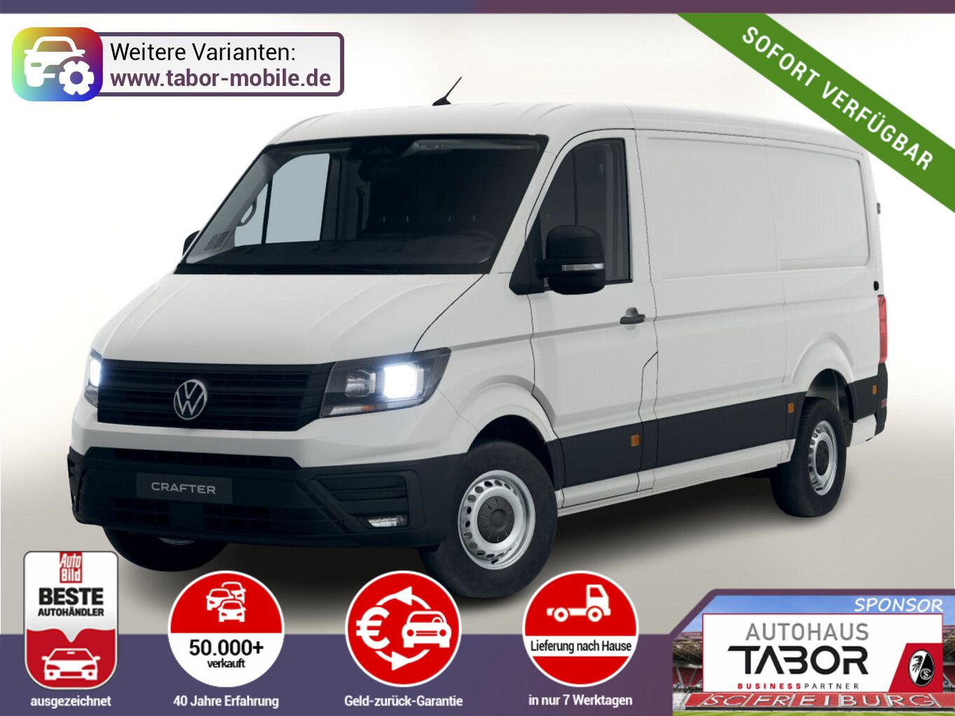 Volkswagen Crafter 30 L3H2 3S Temp ErgoActive Kam UVP-45%*