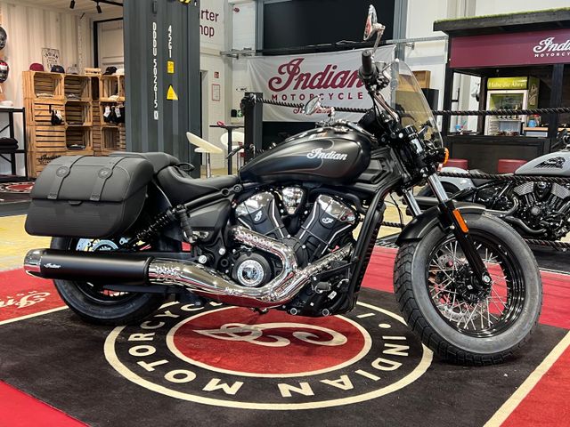 Indian Super Scout Limited+Tec Koffer/Scheibe/Soziussit