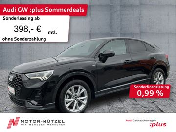 Audi Leasingangebot: Audi Q3 Sportback 35 TDI S-TR S-LINE LED+NAVI+RFK+ACC