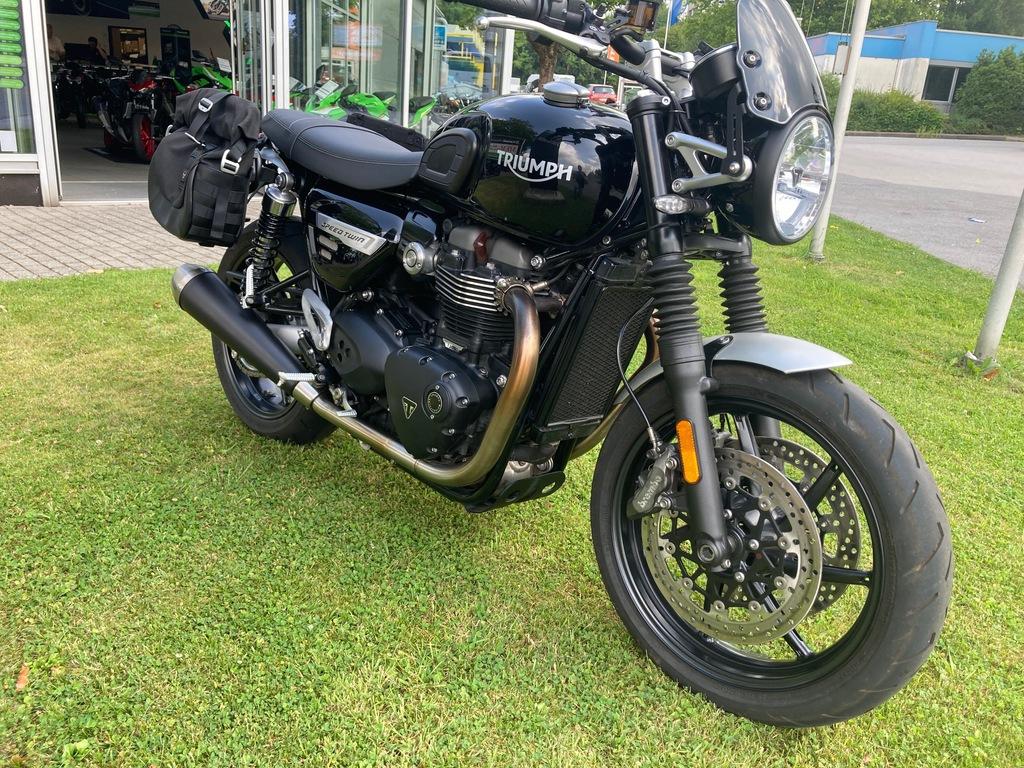 Triumph Speed Twin 1200 # Seitentaschen # top!