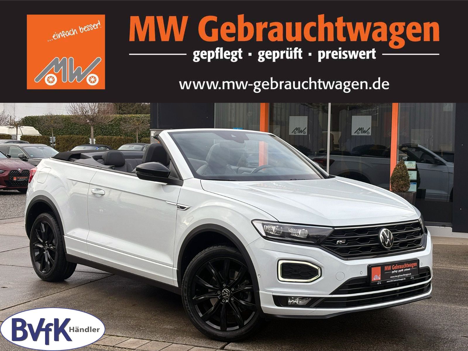 Fahrzeugabbildung Volkswagen T-Roc Cabrio 1.5TSI DSG R-Line ACC KAM LED SHZ