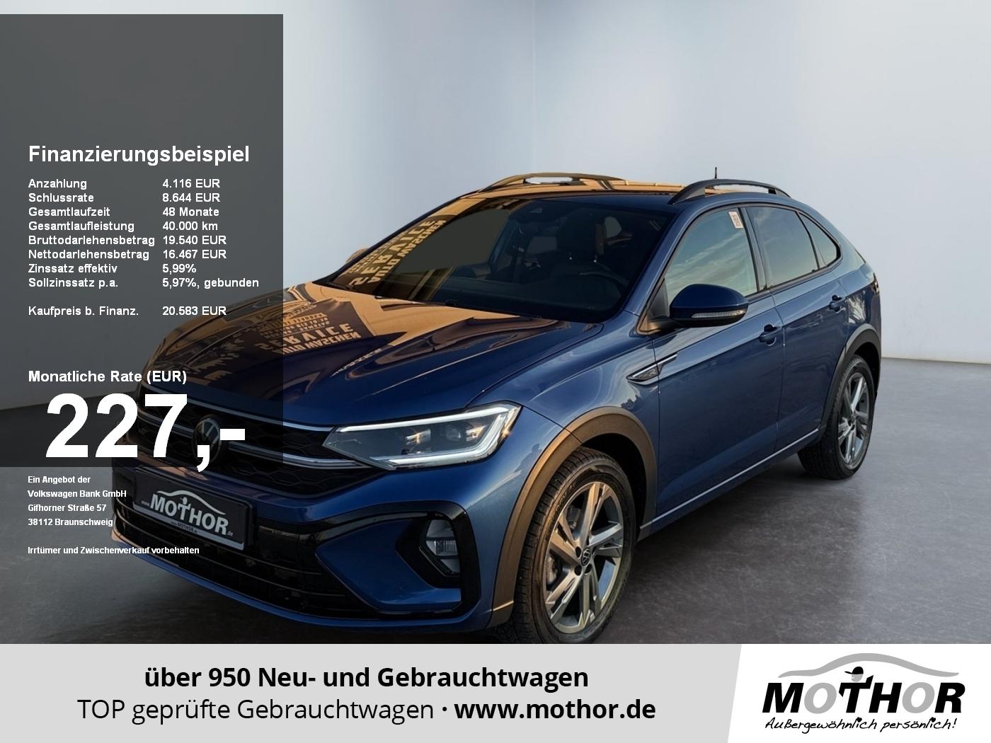 Volkswagen Taigo R-Line 1.0 TSI DSG Rückfahrkamera Sitzheiz