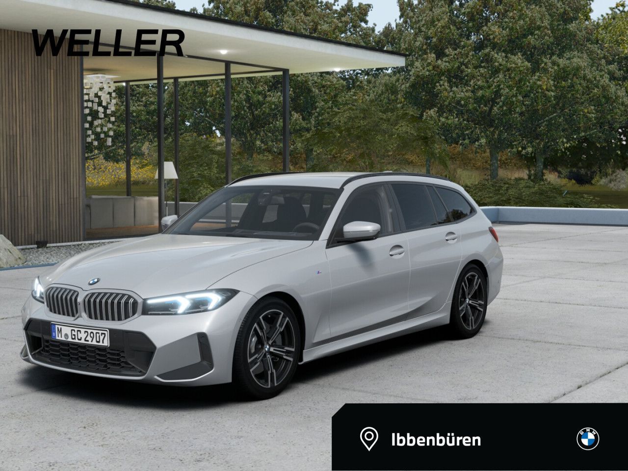 BMW 318d T M SPORT AdLED AHK DA,360° HUD HiFi KomZu