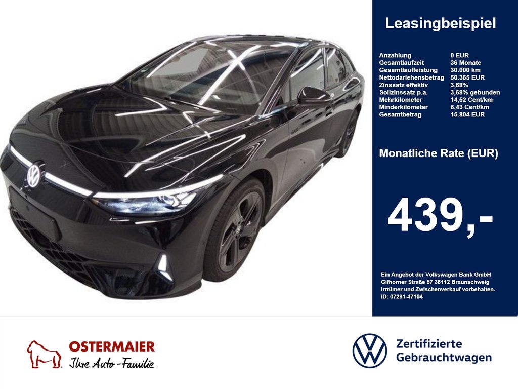 Volkswagen ID.7 GTX 340PS 4M NP.81T ACC.5J-G.WÄRMEPUMPE.AHK