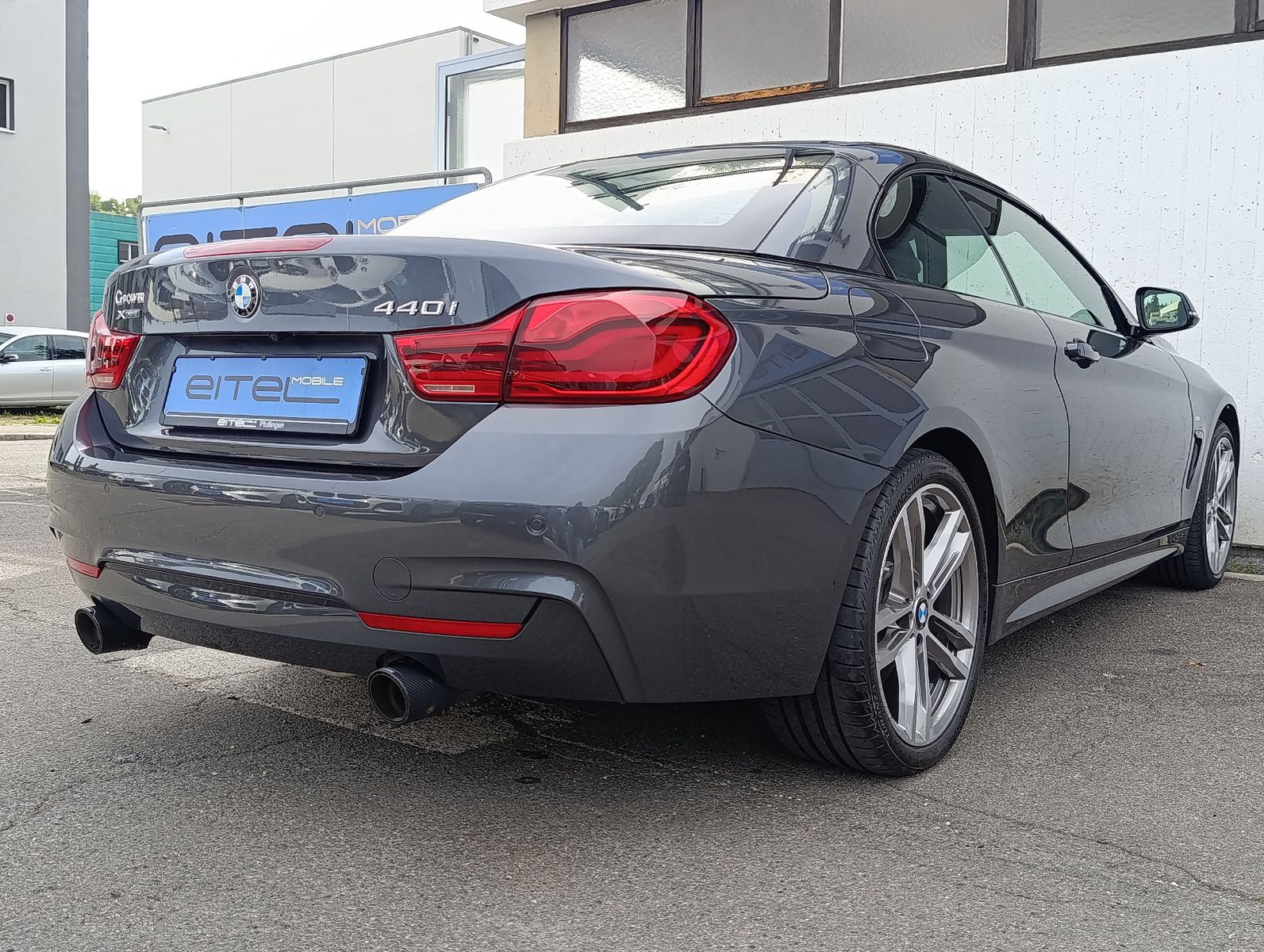 BMW Cabrio 440 i xDrive M Sport Leder RFK Sound Navi foto 5