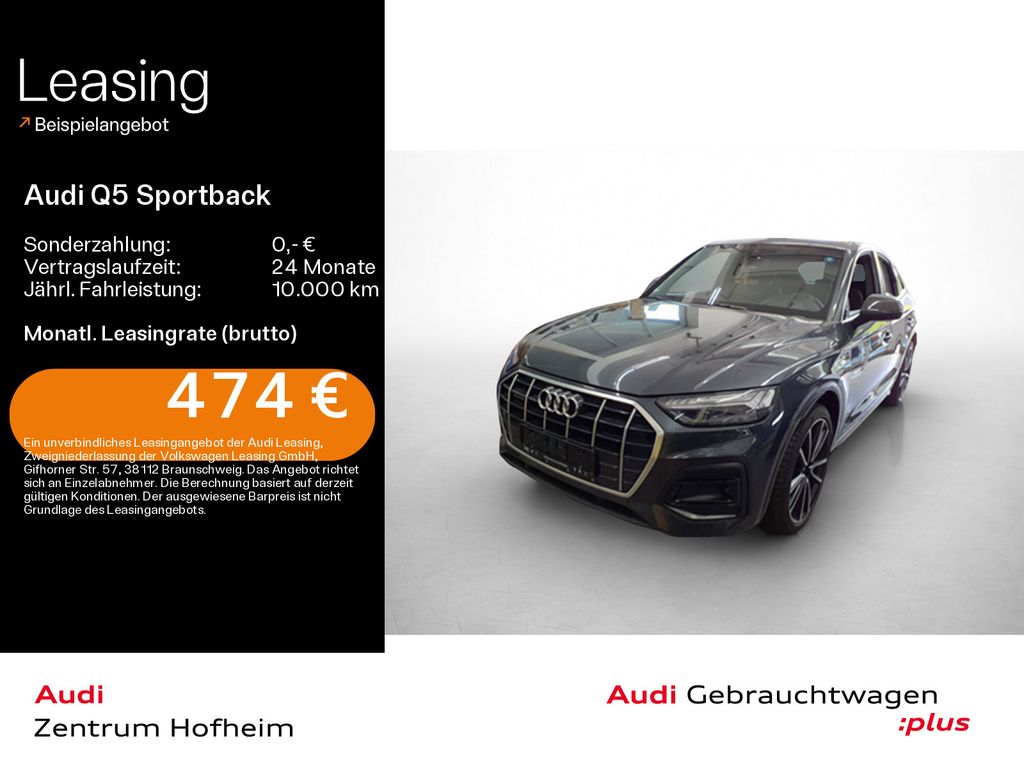 Audi Q5 Sportback 50 TDI qu Advanced tip*Air*B&O*HUD*
