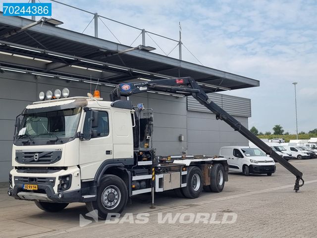 Volvo FMX 460 6X6 HMF 1643-Z2 kran Crane VEB+ Hydrodri