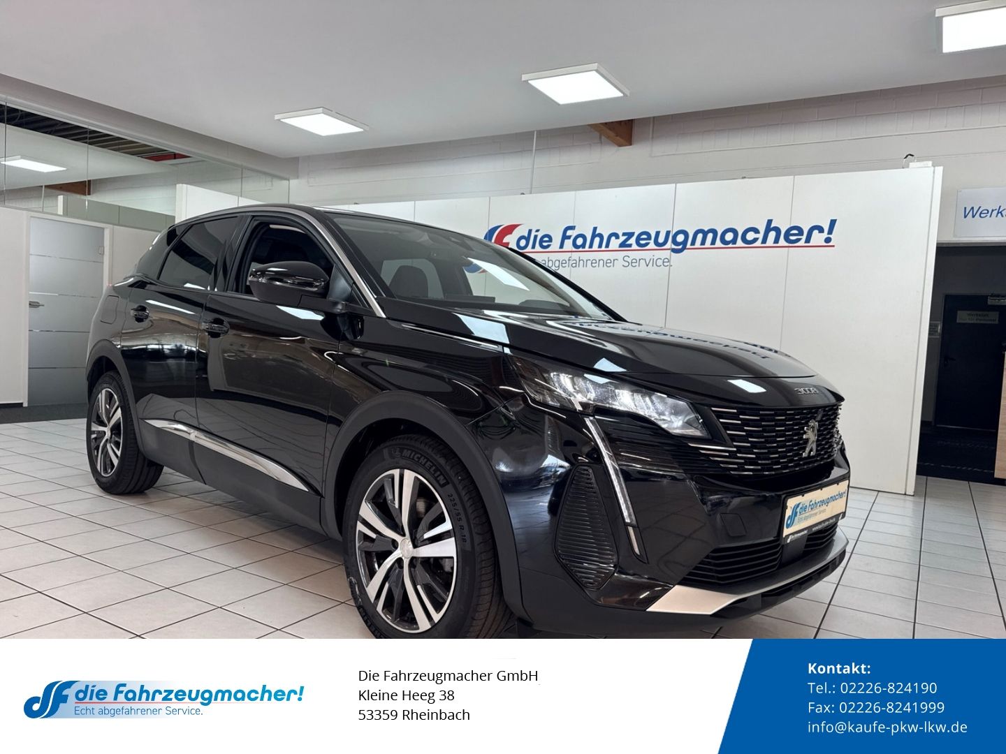 Fahrzeugabbildung Peugeot 3008 Allure Pack Navi Digitales Cockpit LED El.