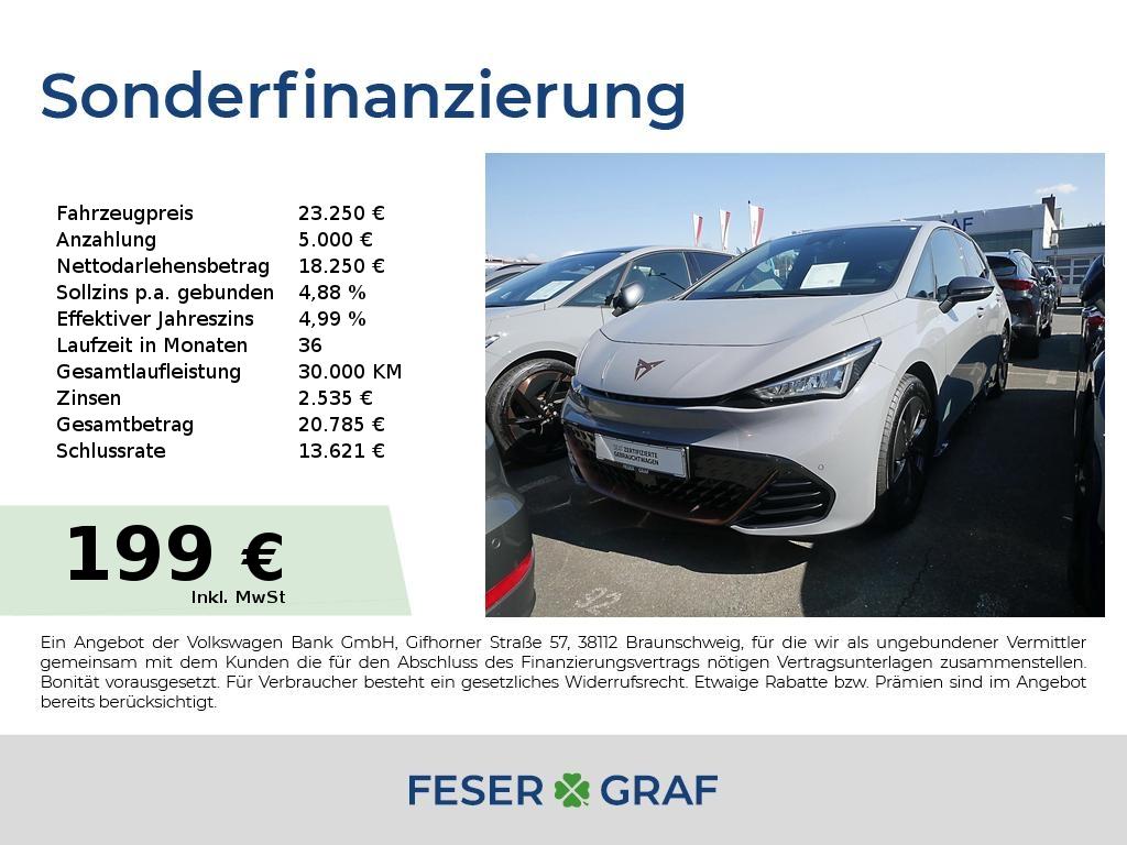 Cupra Born 150kW KAMERA/LED/ACC/NAVI