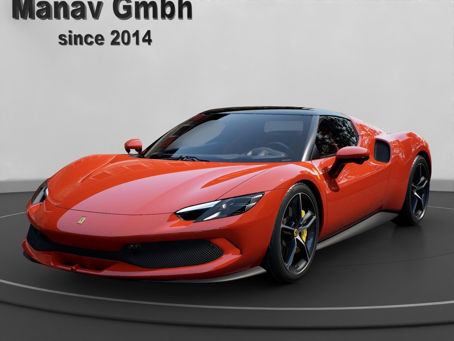 Ferrari 296 GTB CARBON LIFT RACING  TWO TONE DACH