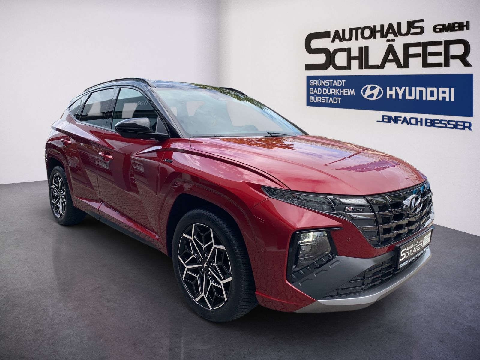 Fahrzeugabbildung Hyundai TUCSON 1.6 T-GDI N Line Hybrid ECS Sitz Assi
