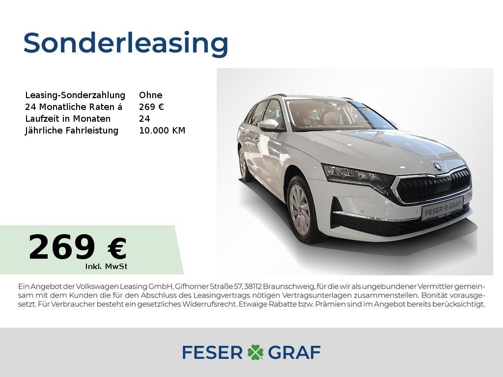 Skoda Octavia Combi Selection 1,5 TSI mHEV DSG-AHK,NAV