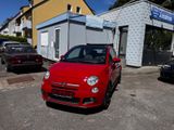 Fiat 500 S - Fiat 500: Rot, Cabrio
