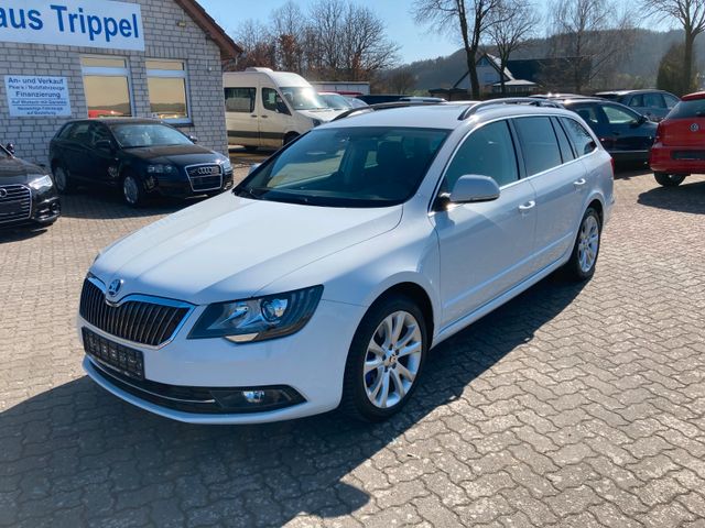 Skoda Superb Bi Xenon Memory elektr. Sitze GRA LED Tag