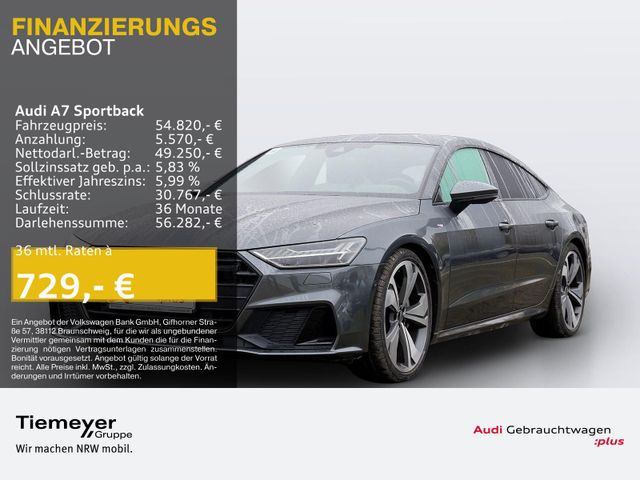 Audi A7 Sportback 50 TDI Q 2x S LINE LM21 HD-MATRIX H