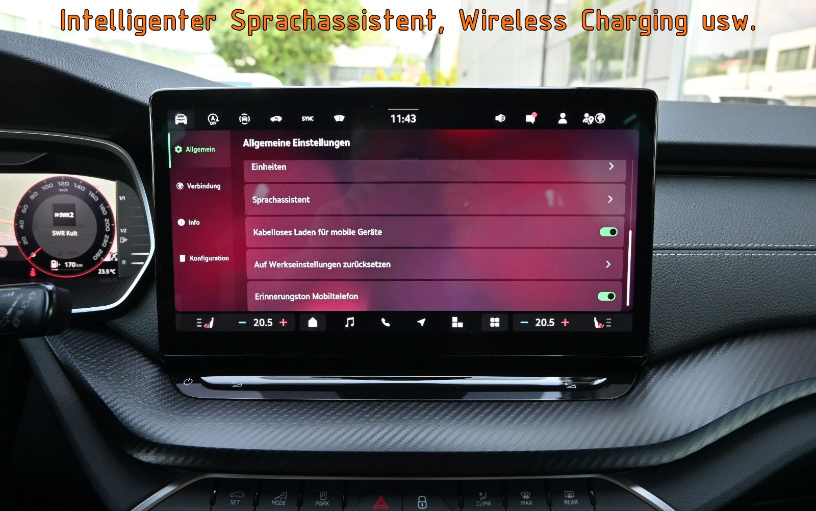 Fahrzeugabbildung SKODA Octavia 2.0 TDI DSG Sportline Combi °ACC°AHK°HUD