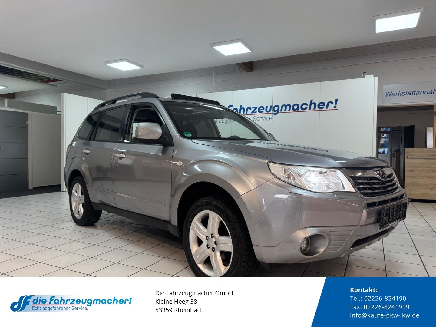 Fahrzeugabbildung Subaru Forester Comfort Xenon Alu Klima el.SP *EXPORT