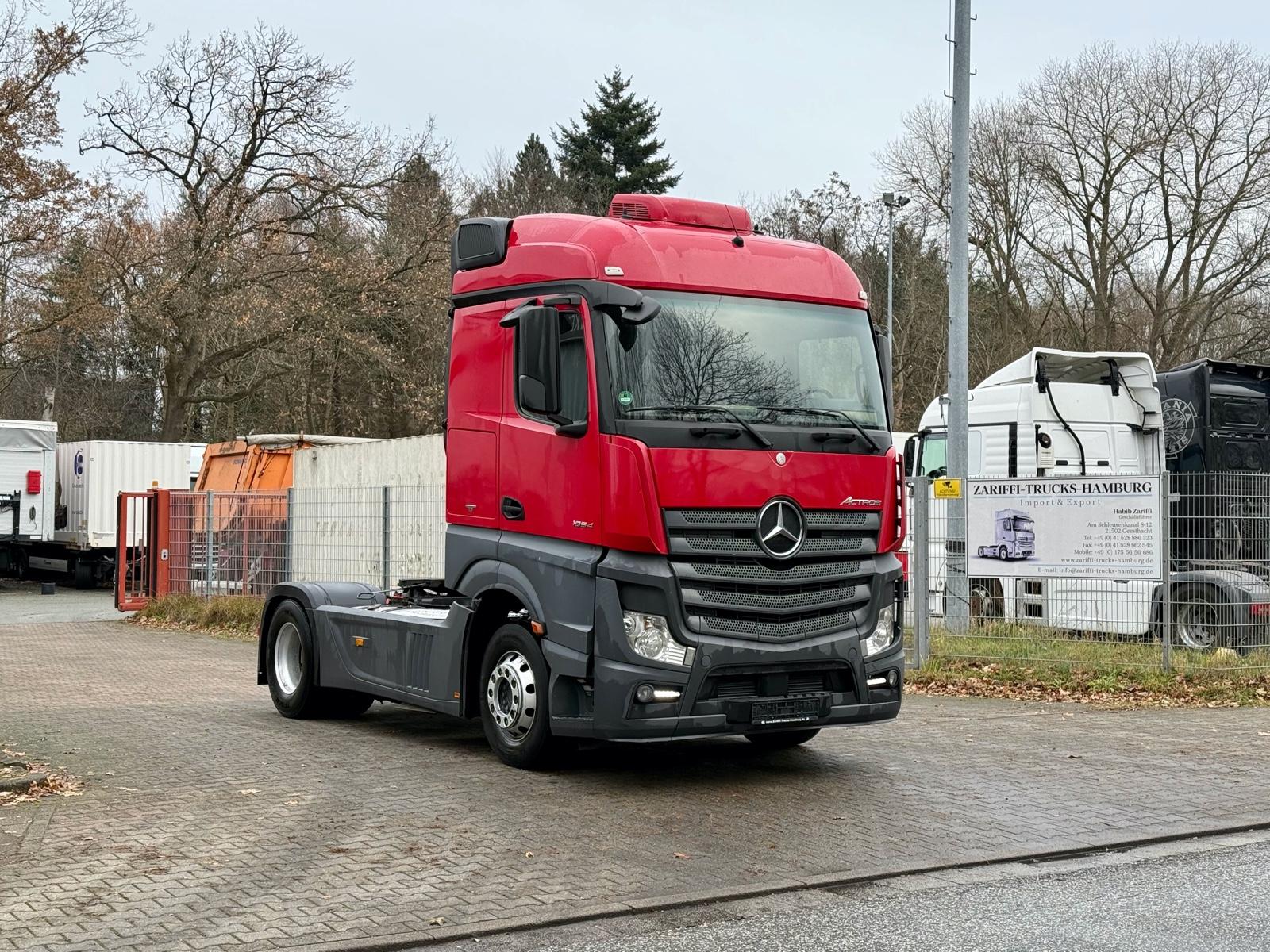 Mercedes-Benz Actros 1845/Retarder/2 Tank/Kipphydraulik/TÜV+SP