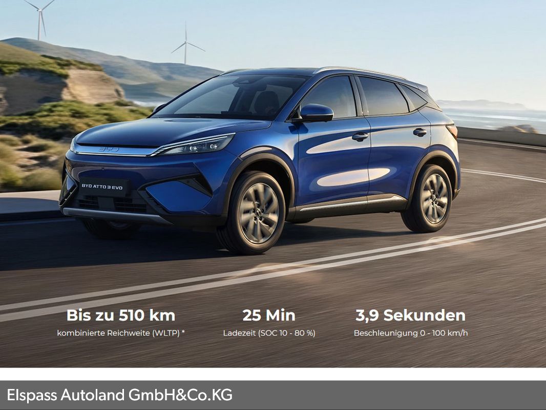 BYD ATTO 3 EVO Design 74,8 kw/h