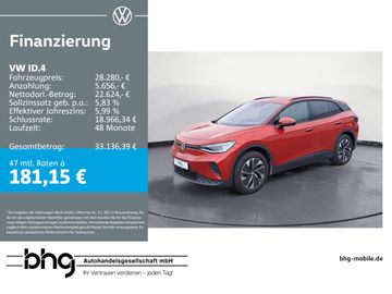 Volkswagen Leasingangebot: Volkswagen ID.4 Pure *ACC*LANE-ASSIST*FRONT-ASSIST*