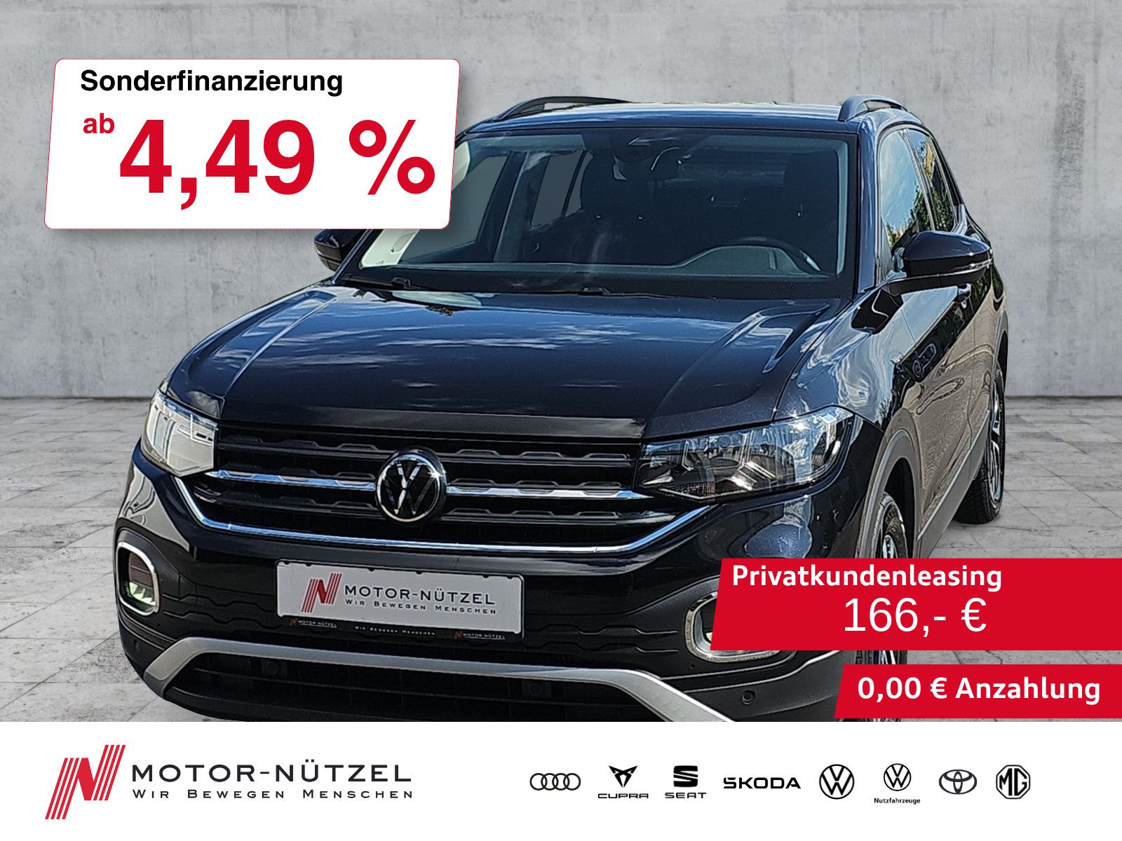 Volkswagen T-Cross 1.0 TSI LIFE NAVI+BEATS+2xPDC+ACC+SHZ