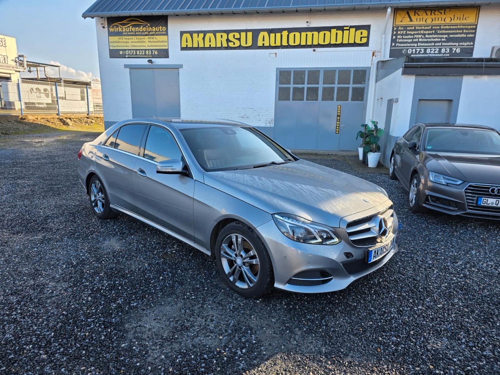 Mercedes-Benz E 200 CDI BlueEfficiency-LEDER BRAUN-XENON-LED