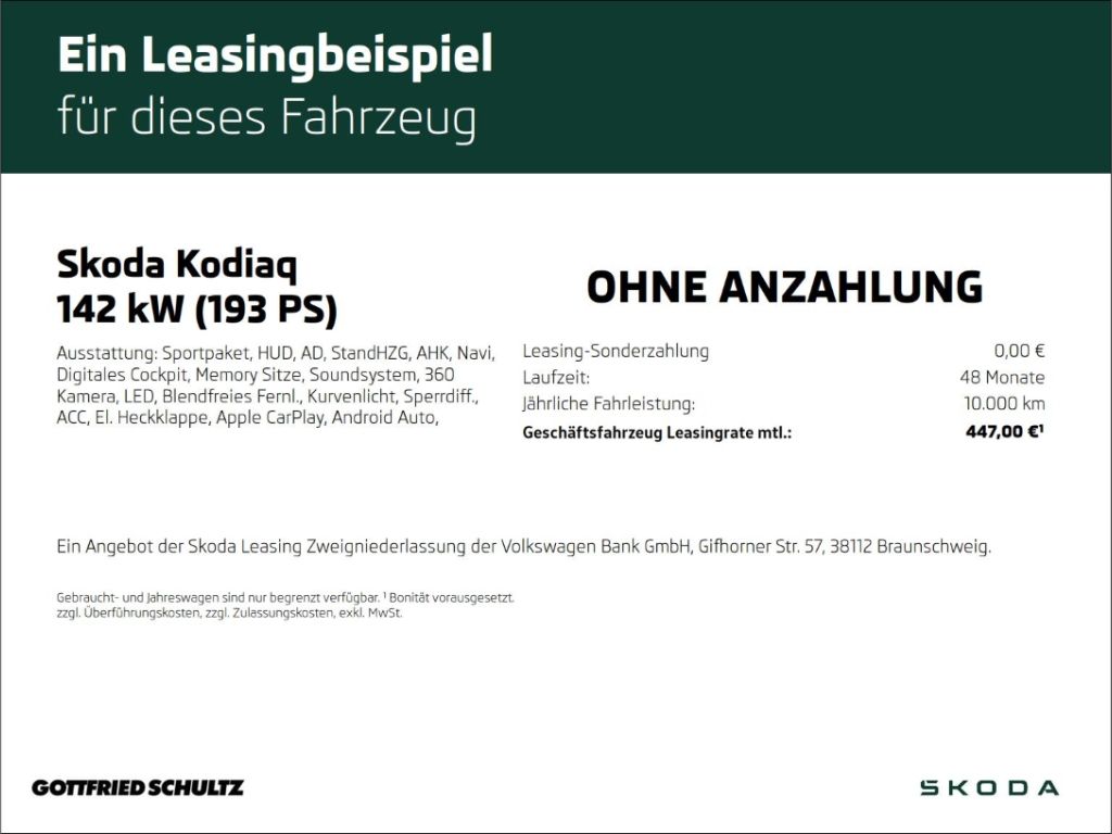 Skoda Kodiaq Sportline 2 0 TDI 142 kW DSG 4x4 Vollauss imagem 2