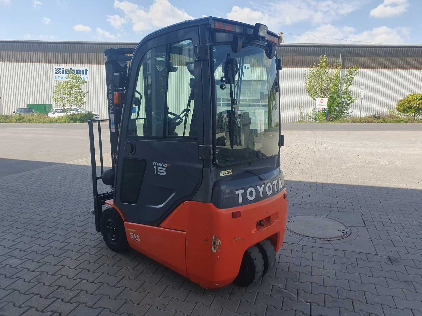Fahrzeugabbildung Toyota 8FBET15 / Triplex: 4.30m / nur 3.412h! / 2022