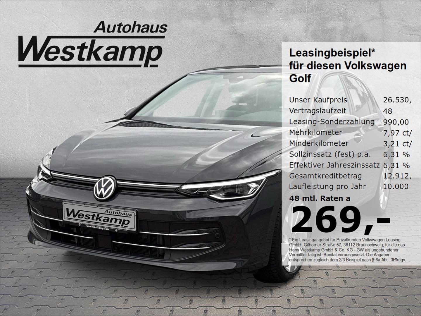 Volkswagen Golf Style 1,5 TSI Kamera Led-Plus Abstandstempo