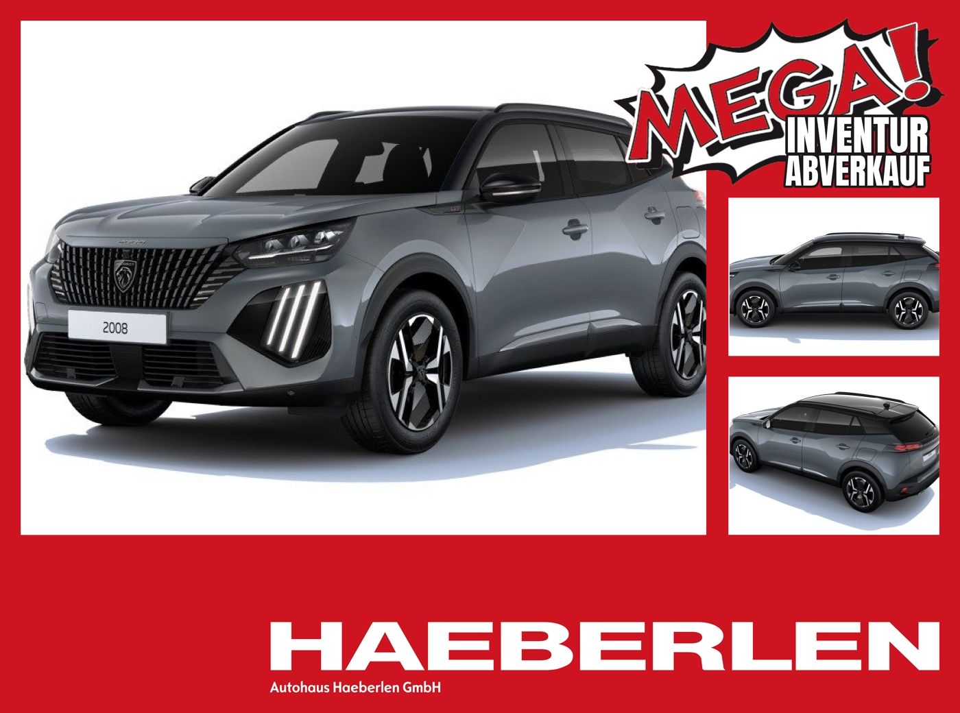 Peugeot 2008 1.2 145 GT ACC+LED+Navi+Fernlichtass.+Kam.