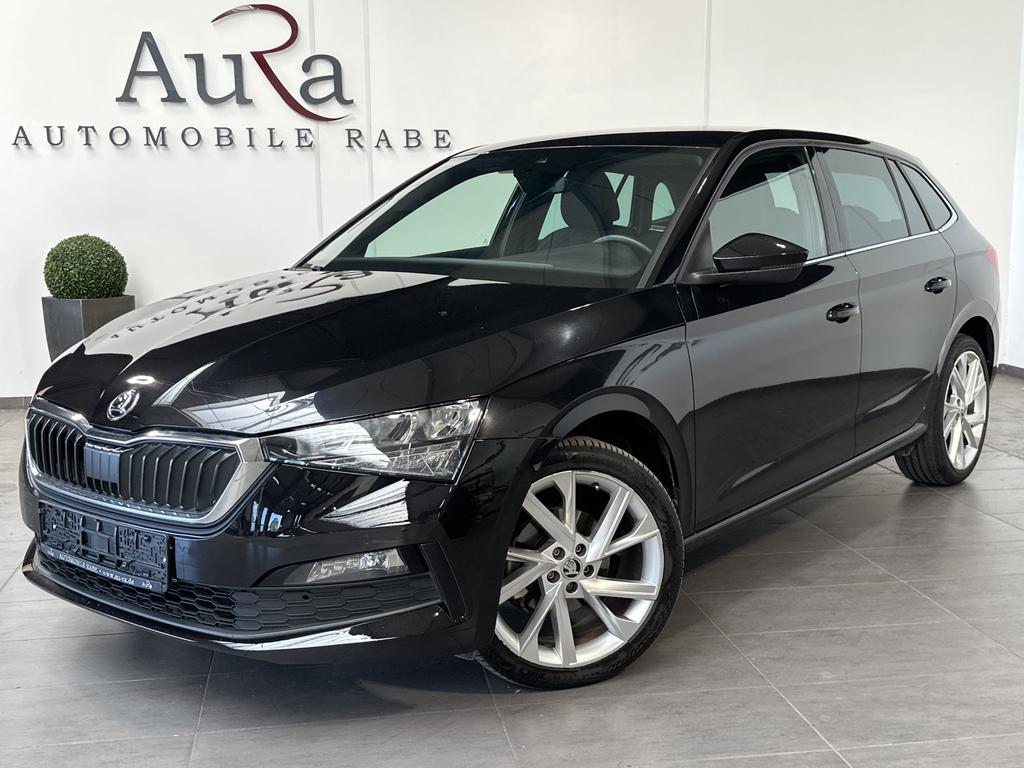 Skoda Scala 2023 г. Чёрный, пробег 49750 км