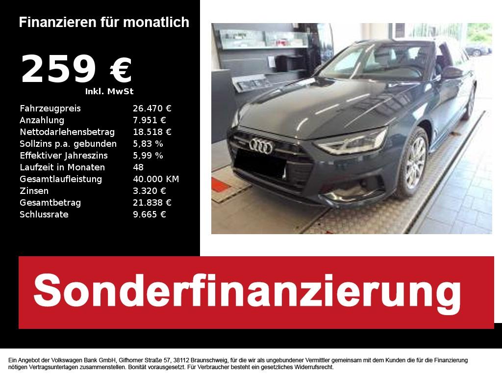 Audi A4 Avant Advanced 40 TDI quattro ACC+AHK+NAVI+VC