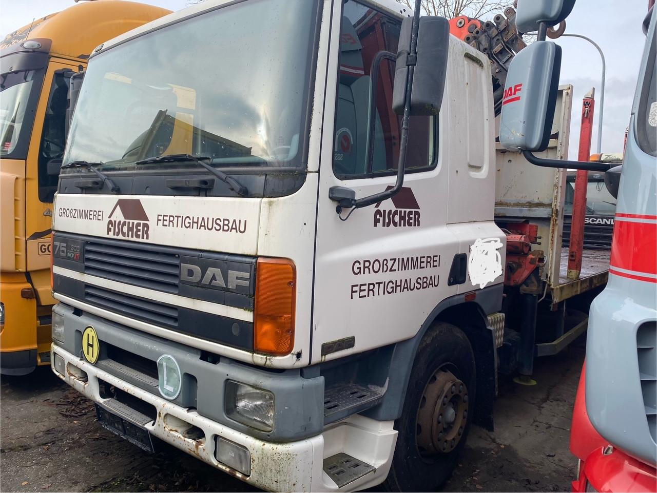 DAF FA 75-300 MIT PK12500 KRAN