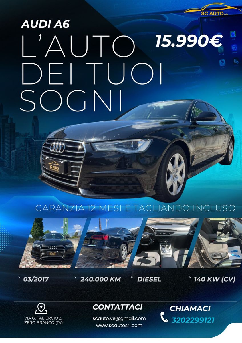 AUDI Audi A6 Business plus Berlina