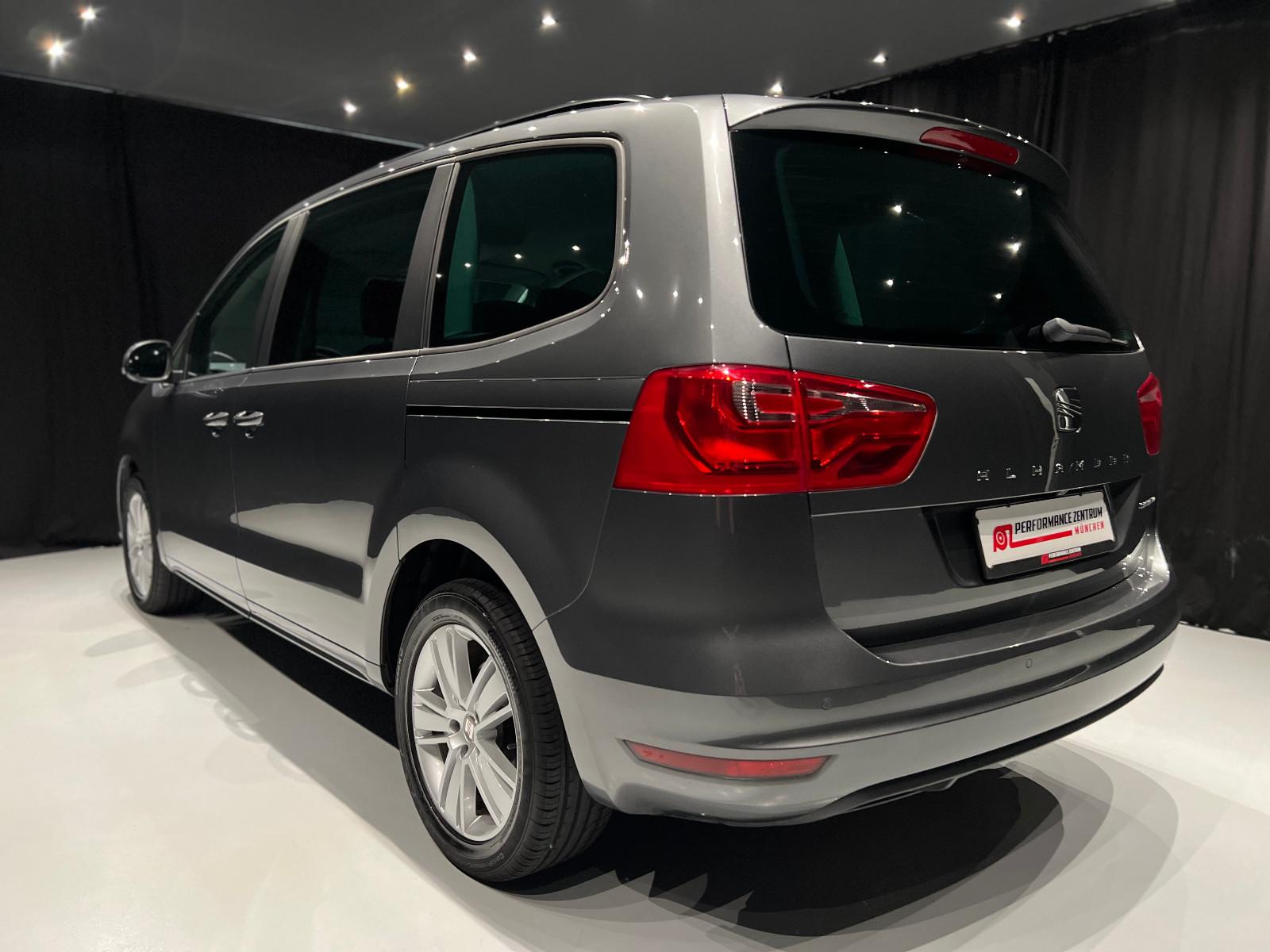 SEAT Alhambra 2.0 TDI 140 ch • 7 places • Portes électriques • Caméra • GPS • 3 zones