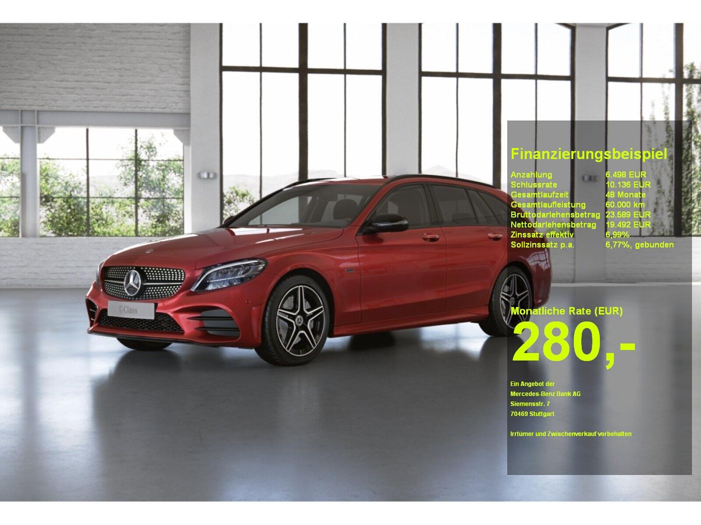 Mercedes-Benz C 300 de T AMG, Night, Sound, RFK, AHK, CarPlay