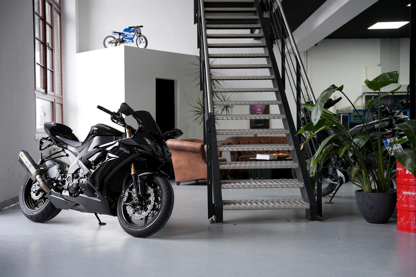 Kawasaki ZX-10R Ninja | Akrapovic | Superbike Lenker |