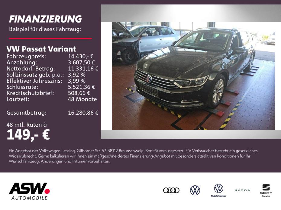 Volkswagen Passat Variant Comfortline 2.0 TDI NAVi ACC AHK