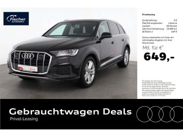 Audi Leasingangebot: Audi Q7 45 TDI quattro 7Sitze/AHK/360/P-Dach/Matrix