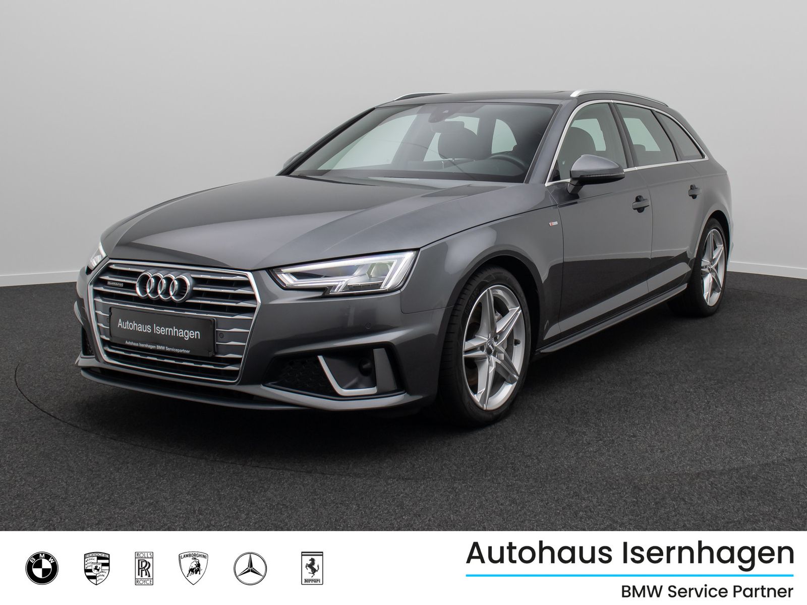 Fahrzeugabbildung Audi A4 quattro SLine Kamera DAB Massage Panorama 18"