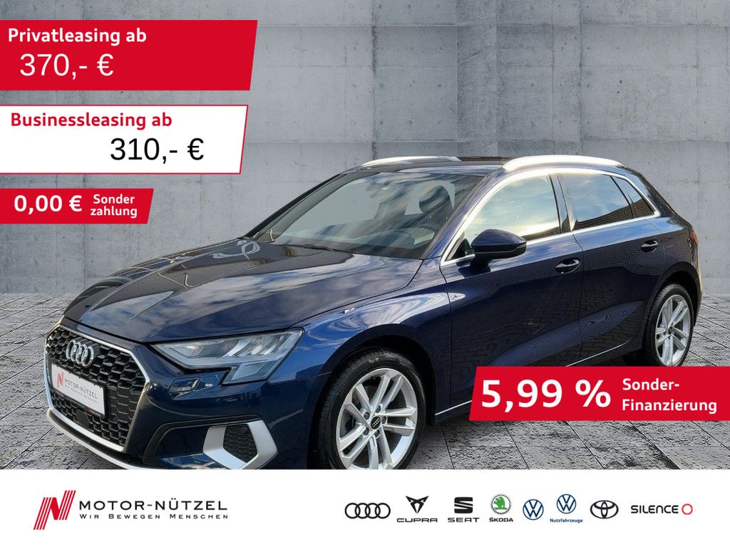 Audi A3 Sportback 30 TDI S-TR ADVANCED 5JG+LED+DAB+VC
