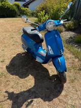 Vespa Primavera 50 S Blau Vivace - VESPA PRIMAVERA 50 S